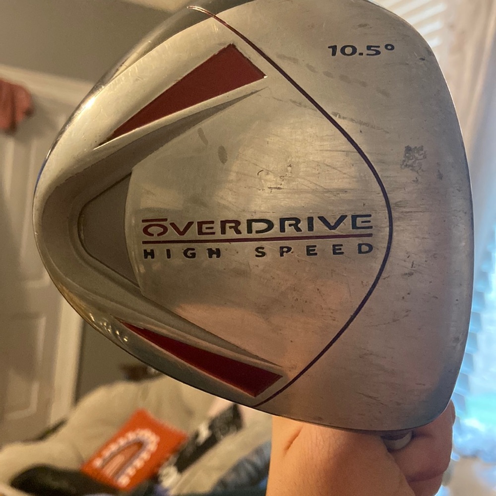 intech emc overdrive golf club 10.5 degree angle used